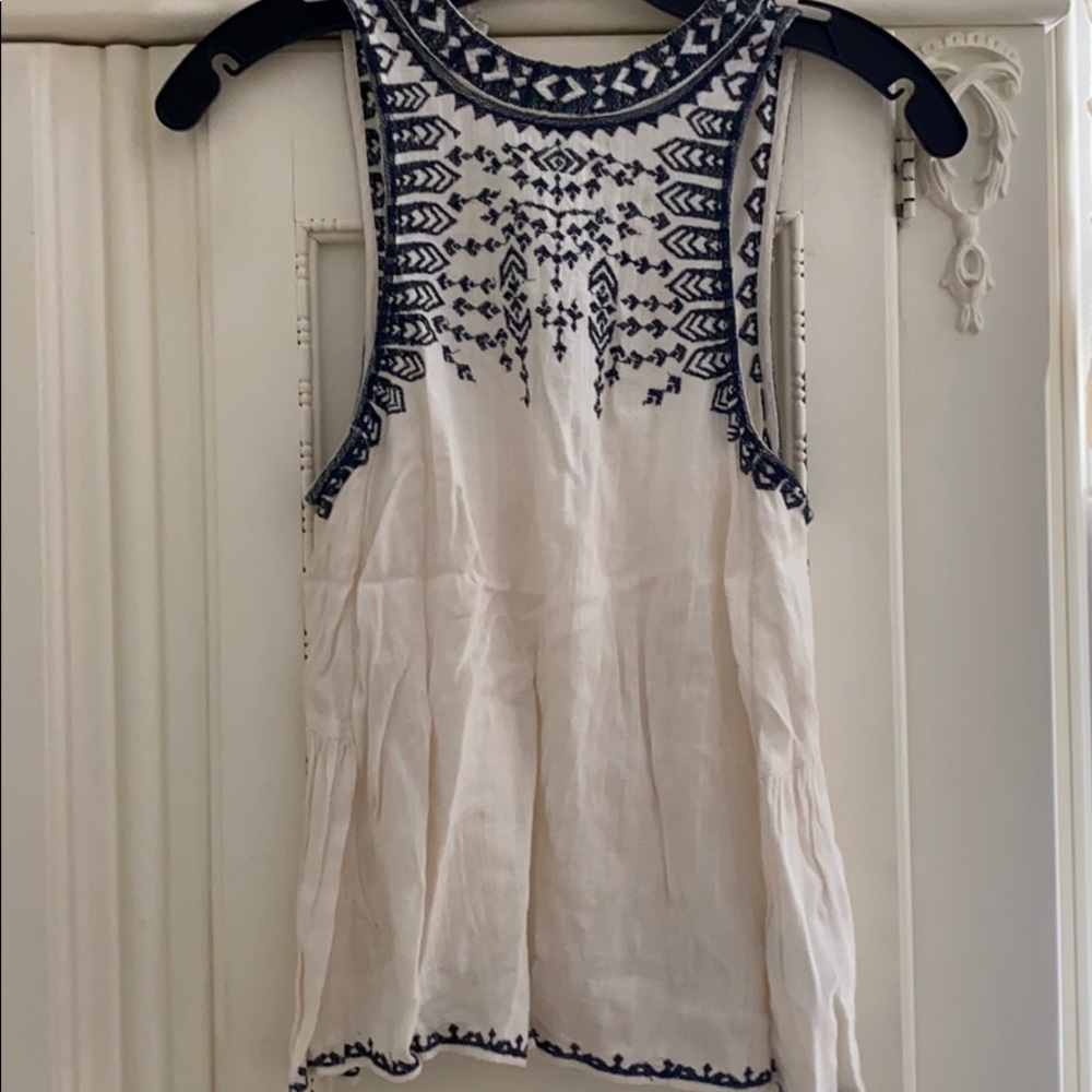 Embroidered Tank